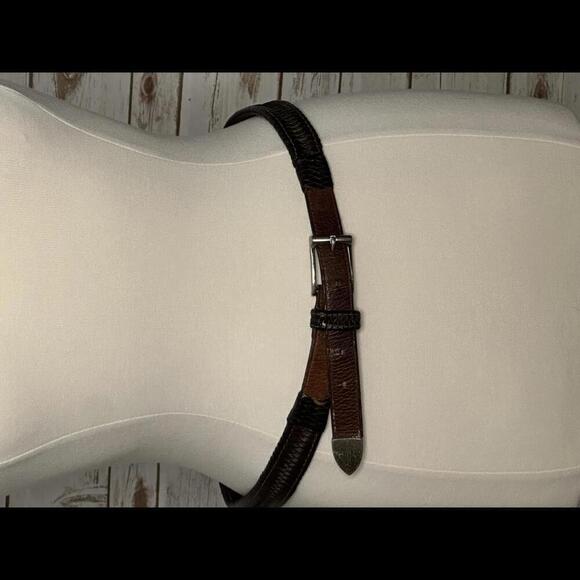 Cole Haan braided leather belt Size 40 main image 8